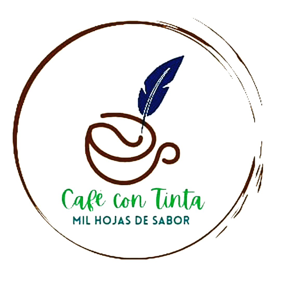 logo cafe con tinta